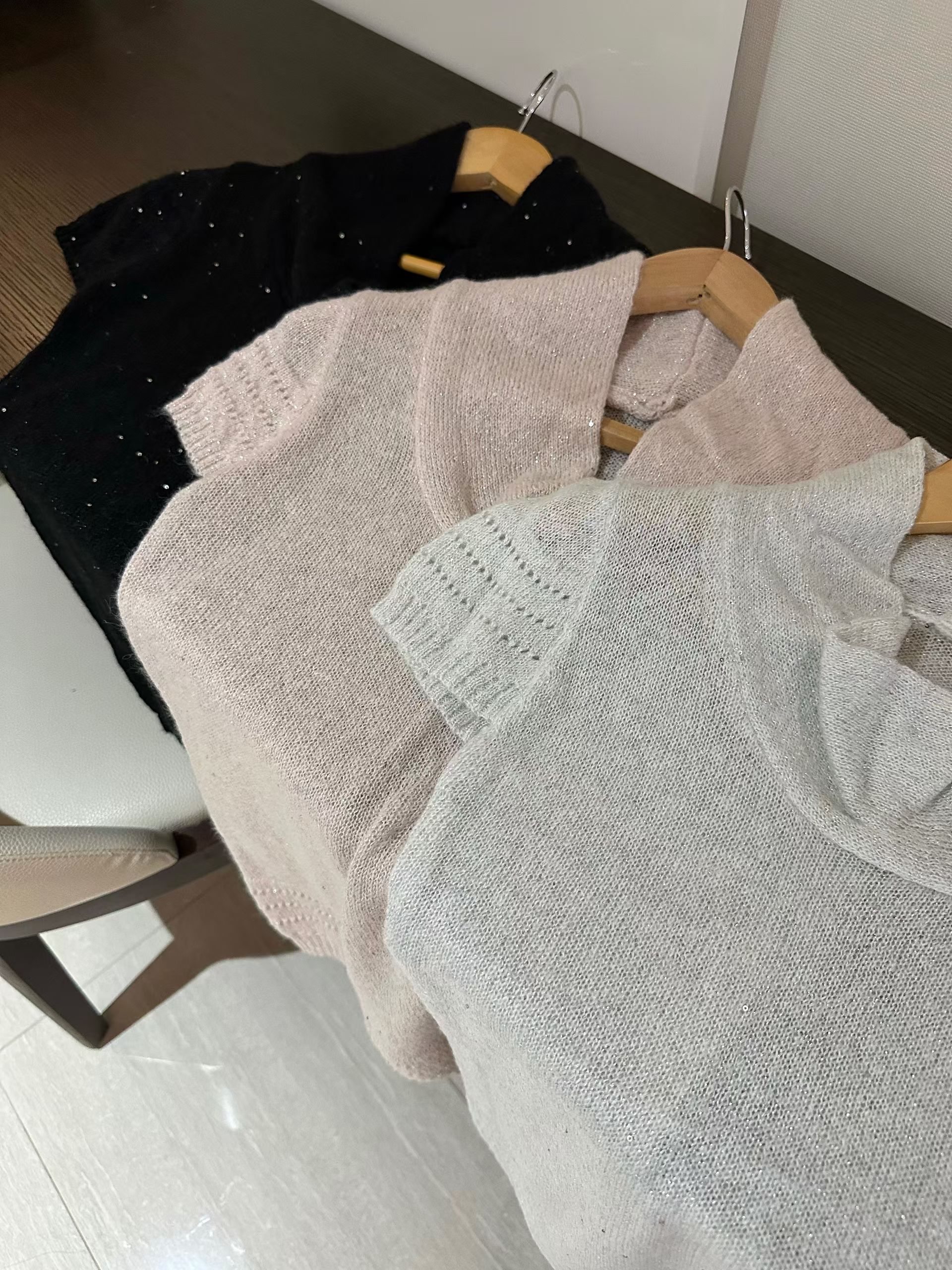 ♥︎滿天星氣質Shimmer Knit Top