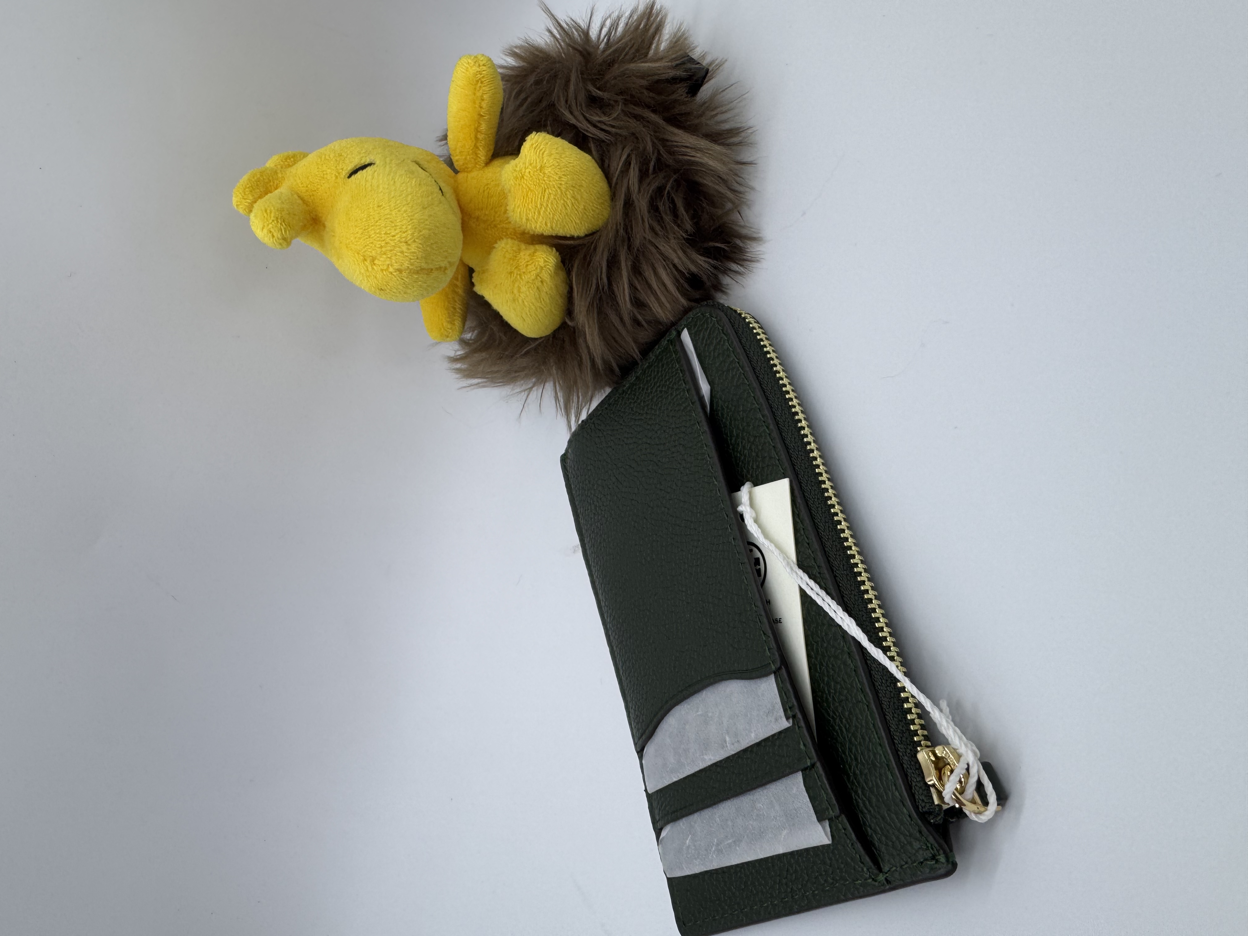 🇨🇦🇺🇸✈️Tory Burch outlet 荔枝角皮L 拉鍊卡包現貨😎