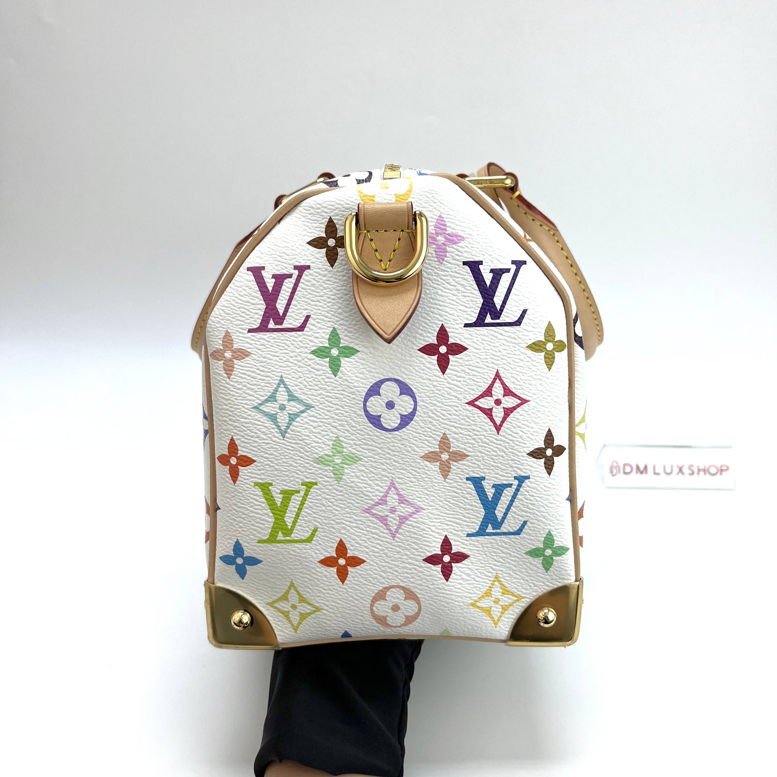 LV X TM Monogram Multicolor Speedy 25 GHW