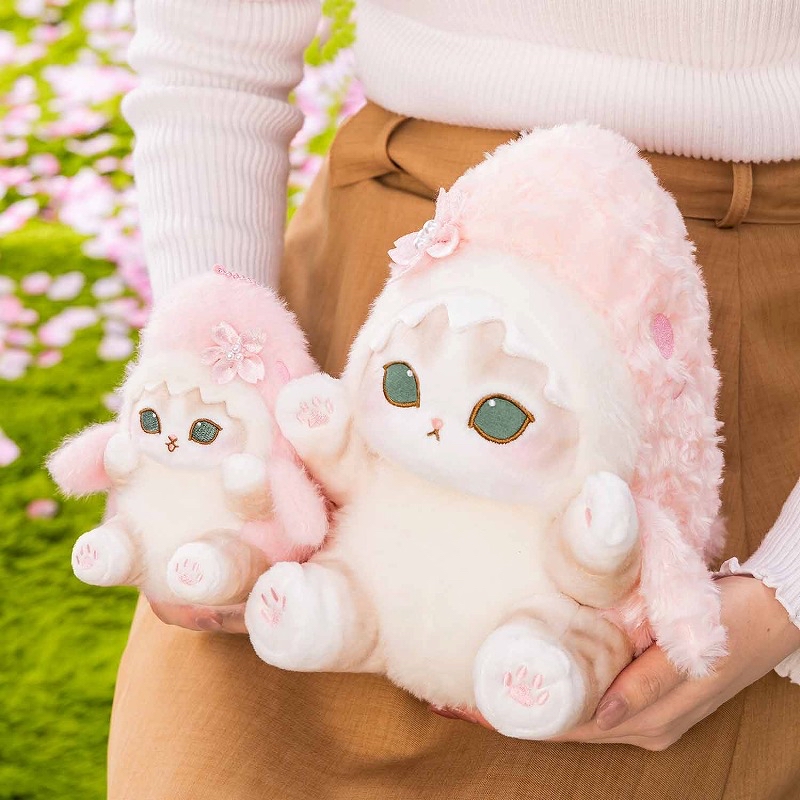 🎀【預訂】mofusand 櫻花鯊魚貓公仔掛飾