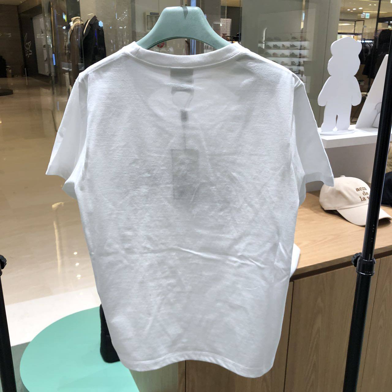 AD74 ADLV: Woman ADLV Applique Logo Short Sleeve T-Shirt- WHITE (2026)