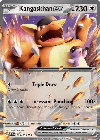 Pokemon TCG Scarlet & Violet 151 - Kangaskhan EX-115/165