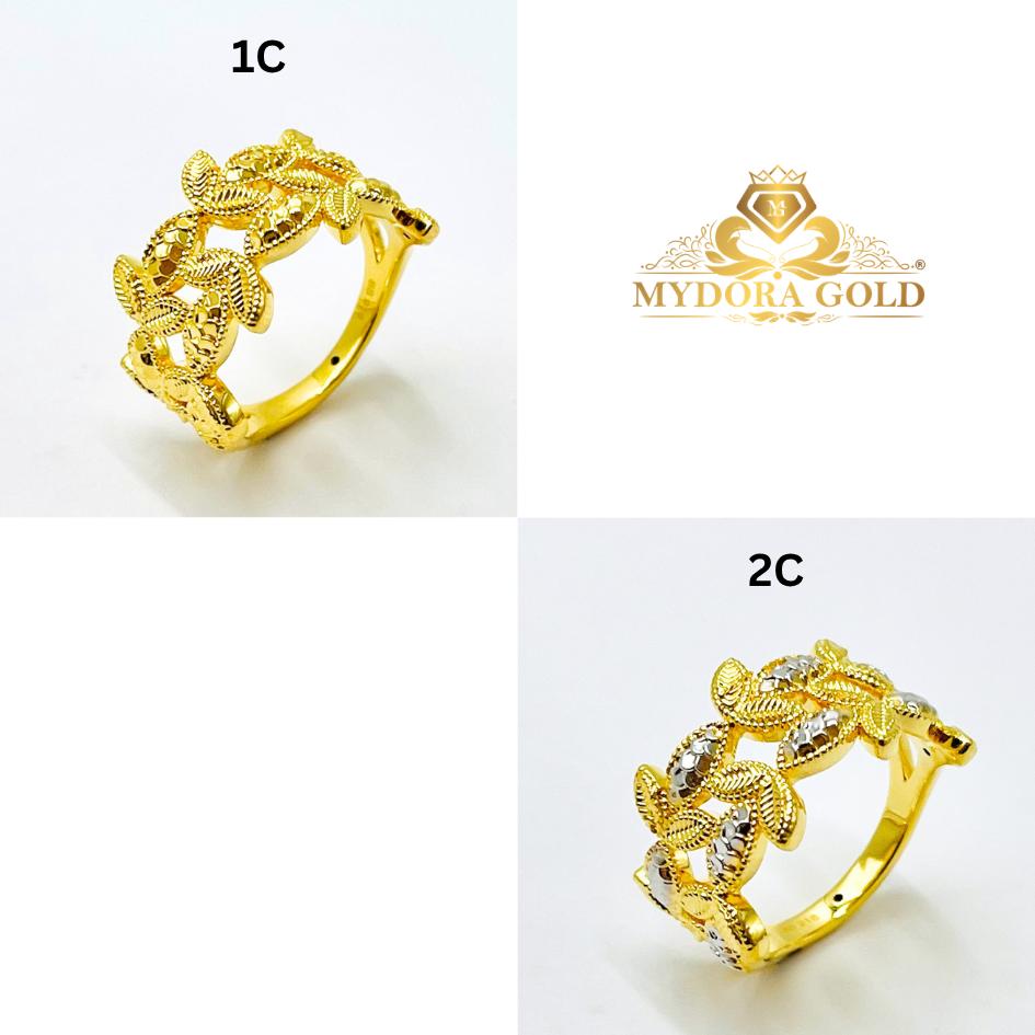 MYDORA Cincin Olive Leaf (5G) l EMAS 916/22K