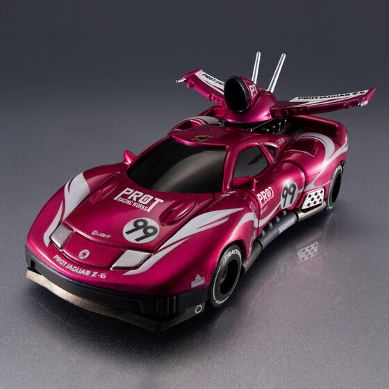 (預訂訂金 $200) (總價 $493) (魂限) MegaHouse C.F.C. Cyber​​ Formula Collection -Heritage Edition- 新世紀GPX 高智能方程式 ~繼承豹之魂 (原型豹 Z-6 / 隱形豹 Z-7) 2車 套裝 (連特典立牌及金屬牌2款) (行版)