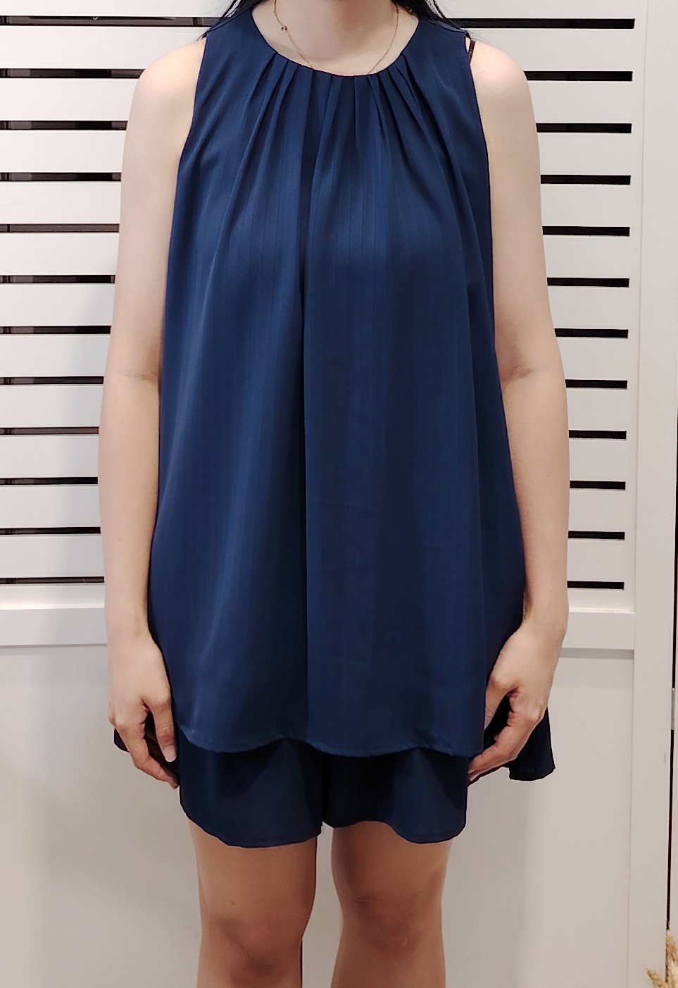 25006 Set Cutin Blouse With Short Pant