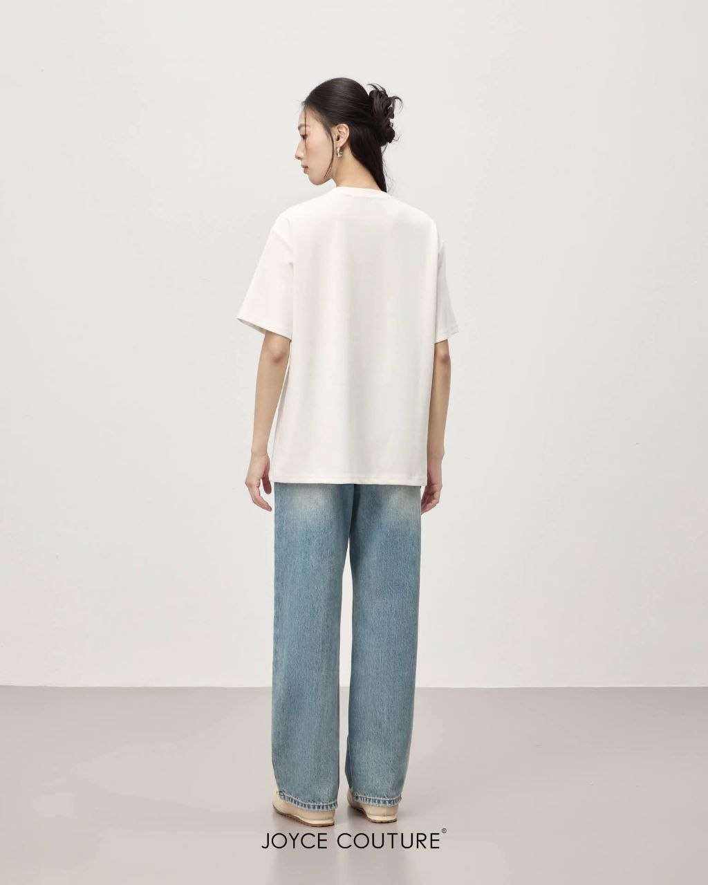 趣味印花Oversize上衣 T0072