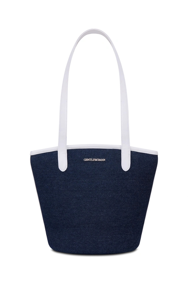 🇹🇭GENTLEWONAN - 拼色牛仔TOTE BAG 代購款