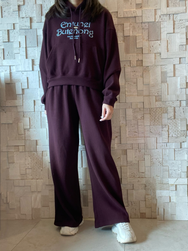 S00349 帶帽衛衣套裝