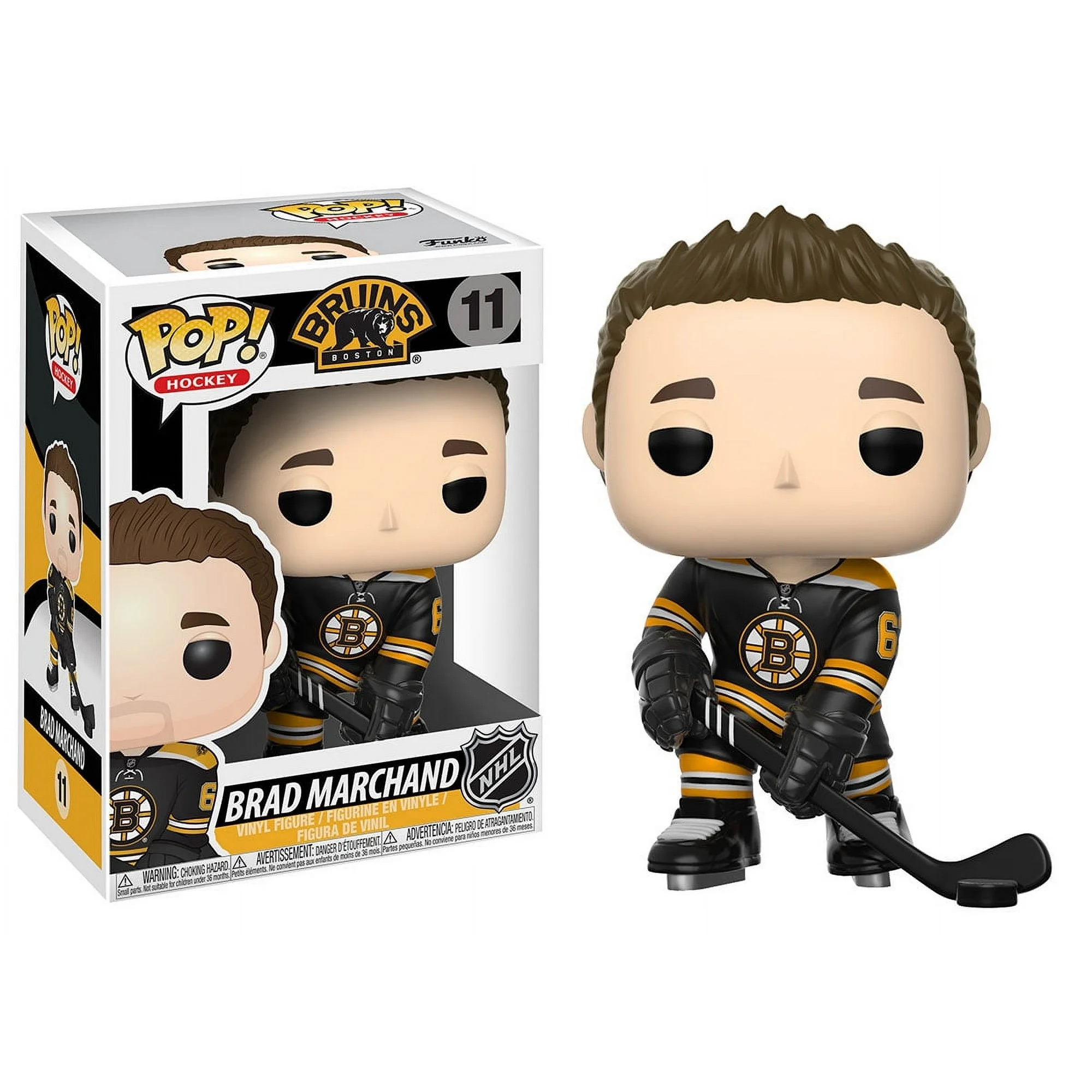 📦訂購 美國代購 Funko POP! NHL Brad Marchand (Home Jersey) Figure 波士頓棕熊 模型