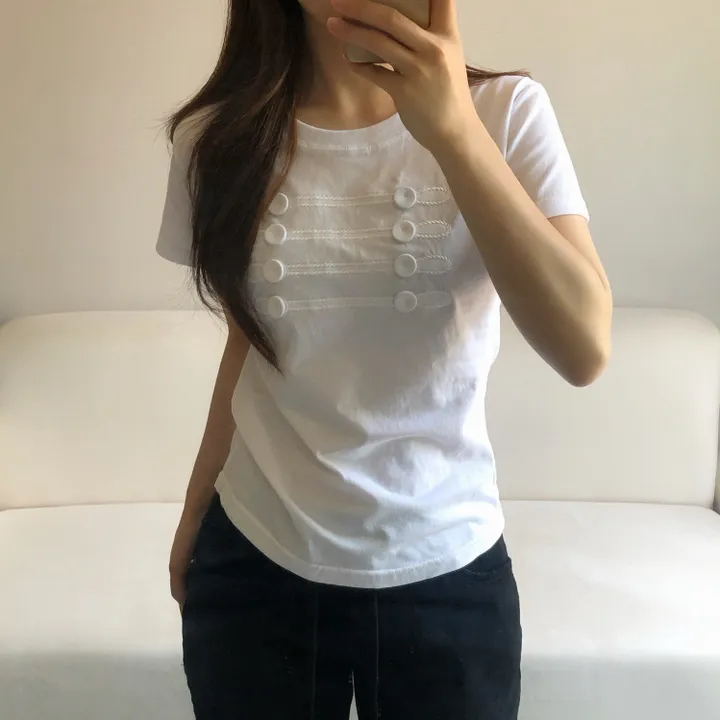 Napoleonic Short Sleeve Top