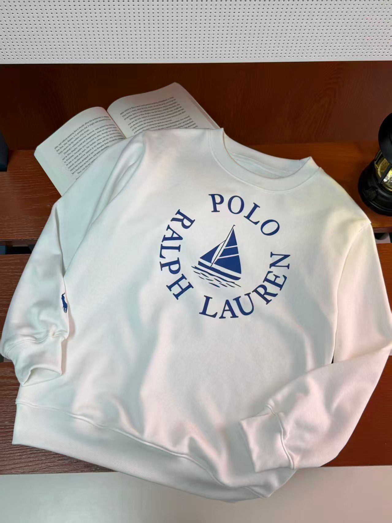 $68件。廠單Polo春款帆船毛圈衛衣