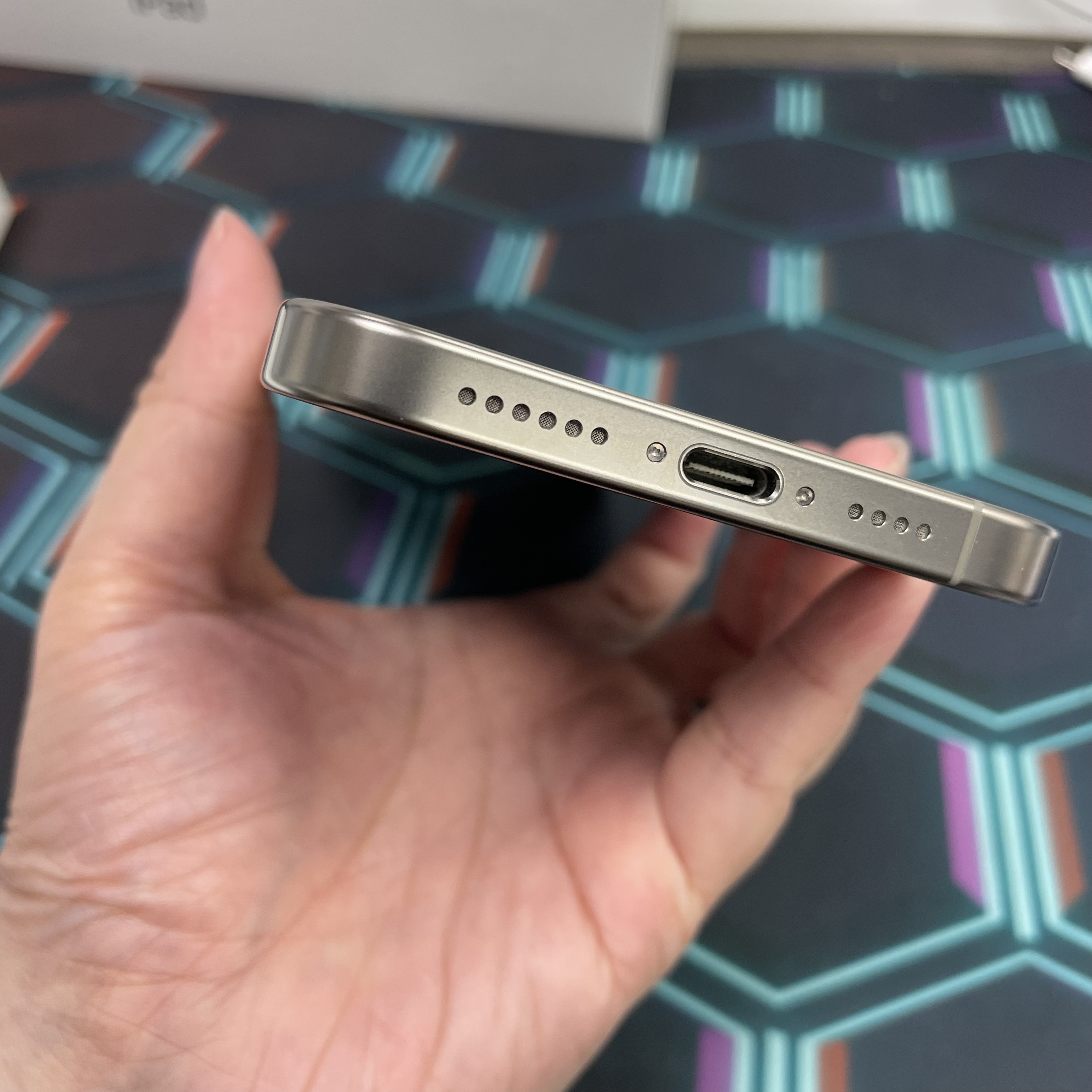 *8184 16 pro max 完美機 512GB 電93 原色 gray