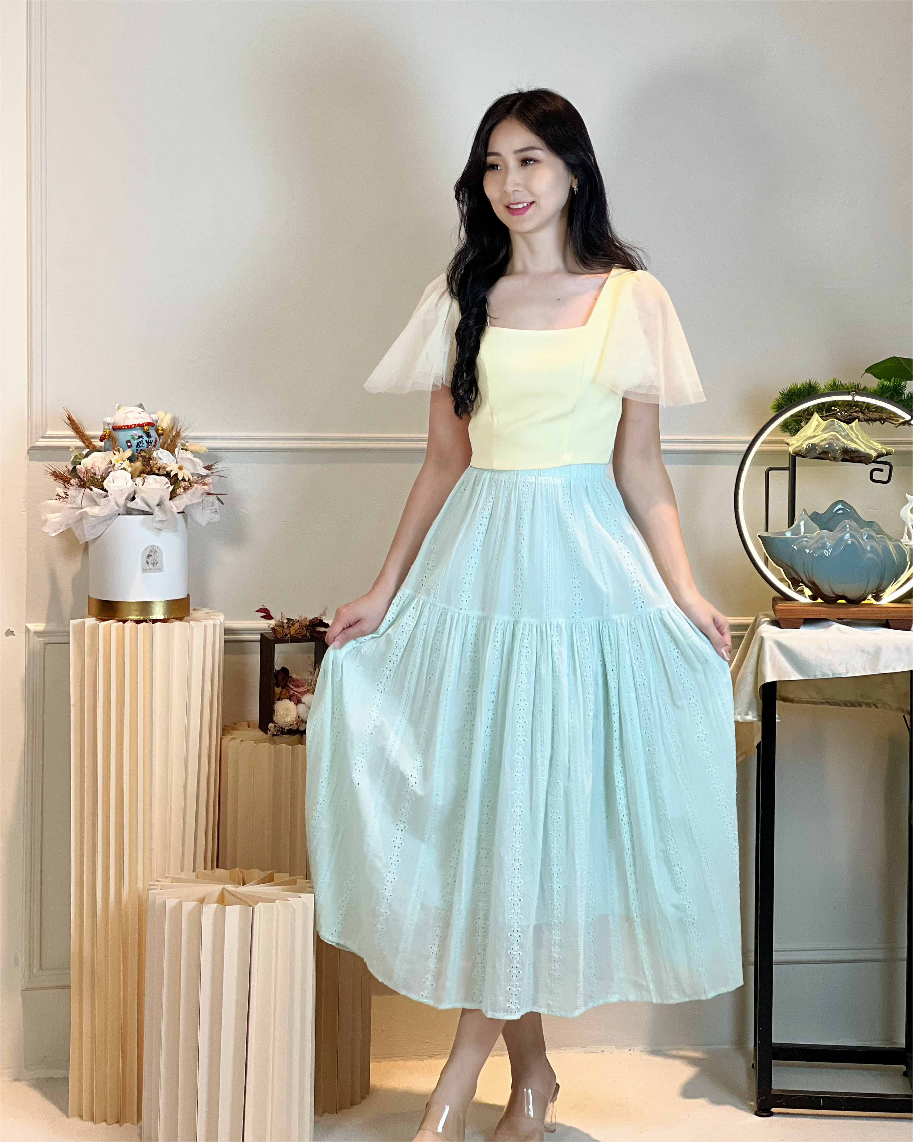 5099 Quinn Flexible A Line Skirt 