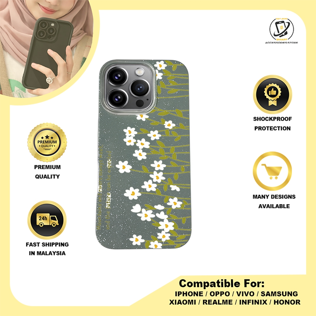 BLING CASE PHONE FOR IPHONE - DESIGN FLOWER A1
