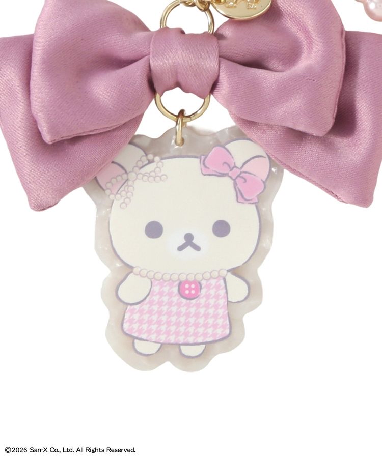 🎀【預訂】Maison de FLEUR × RILAKKUMA 白熊掛飾