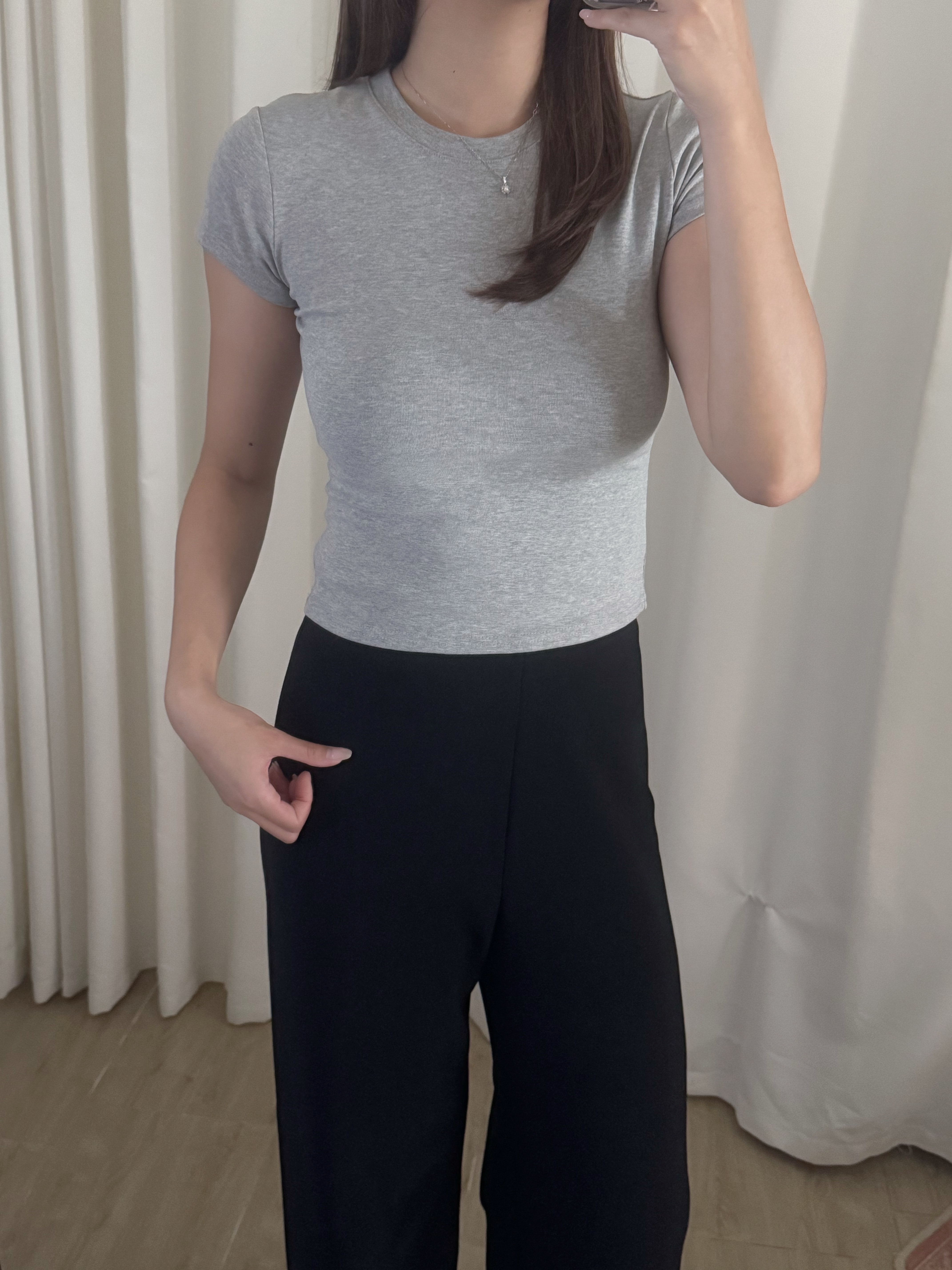 [basic tee]簡約親膚圓領短袖上衣(八色入)