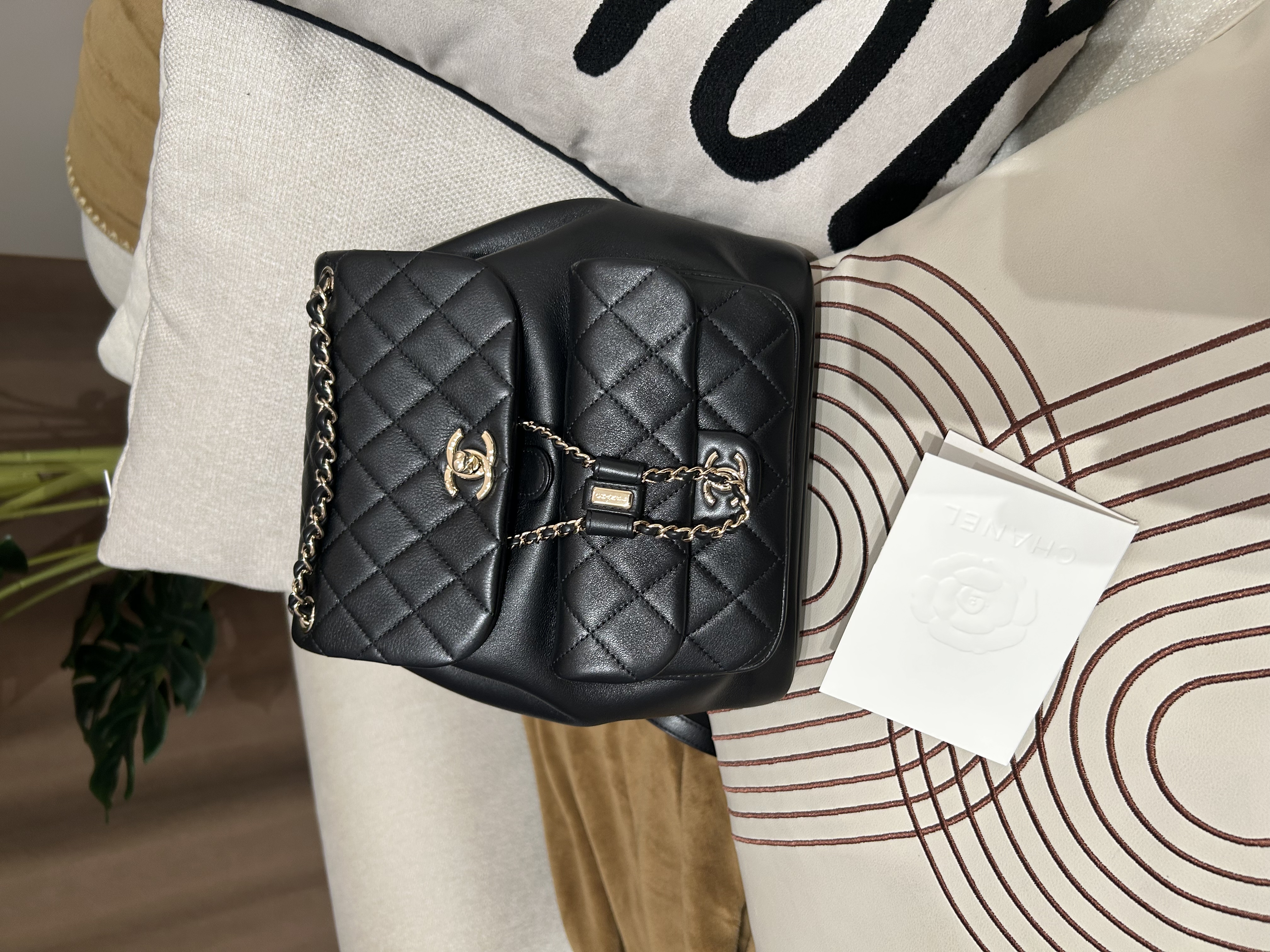 Chanel Duma 專門店收據晶片塵袋盒