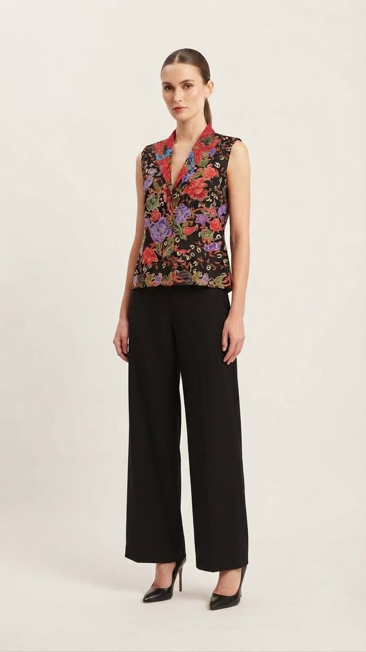 T2488 - Mekar Malam Sleeveless Batik Vest 