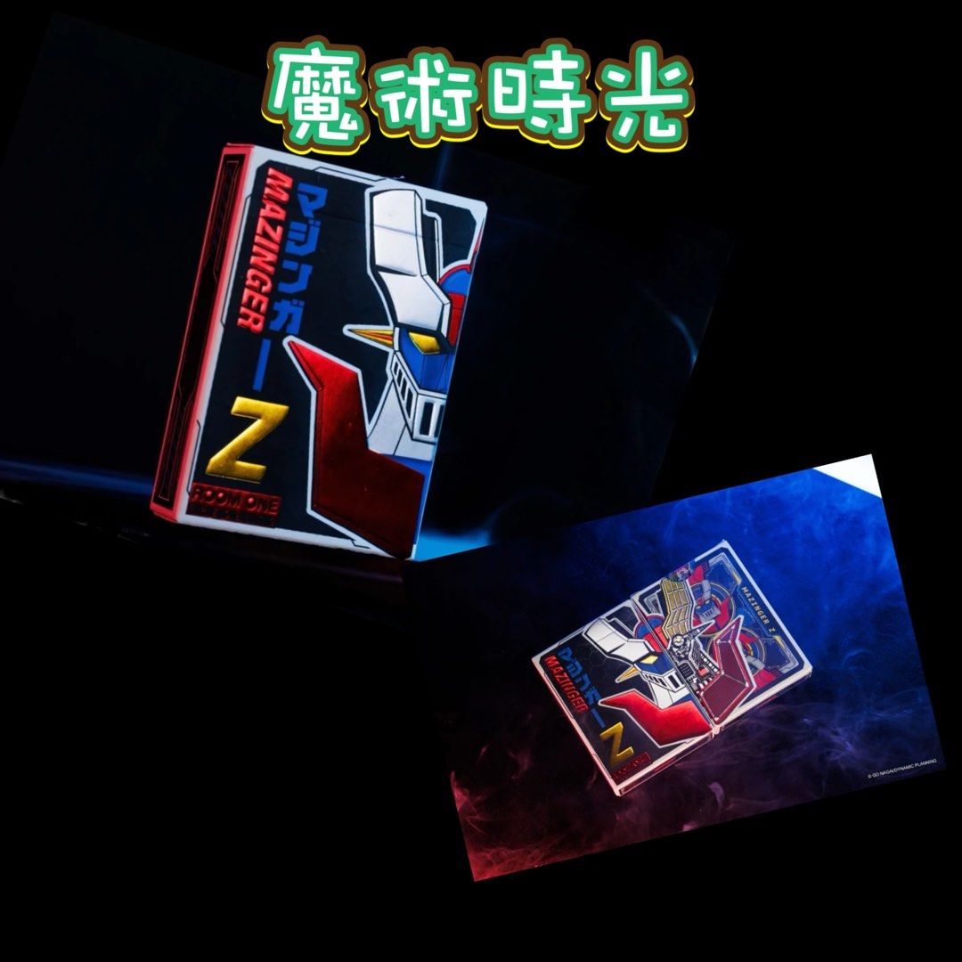 全新 Mazinger Z Playing Cards - Standard Edition 鐵甲萬能俠 撲克牌 ROOMONE 啤牌