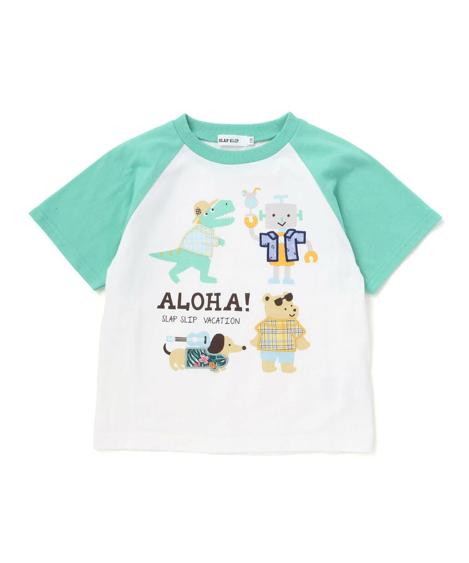 🆕【⭐訂購⭐】🌀 🇯🇵 日本直送 可愛立體貼布刺繡 插肩 短袖Tee［2款選］🌀 [ELEA-0107][260612]