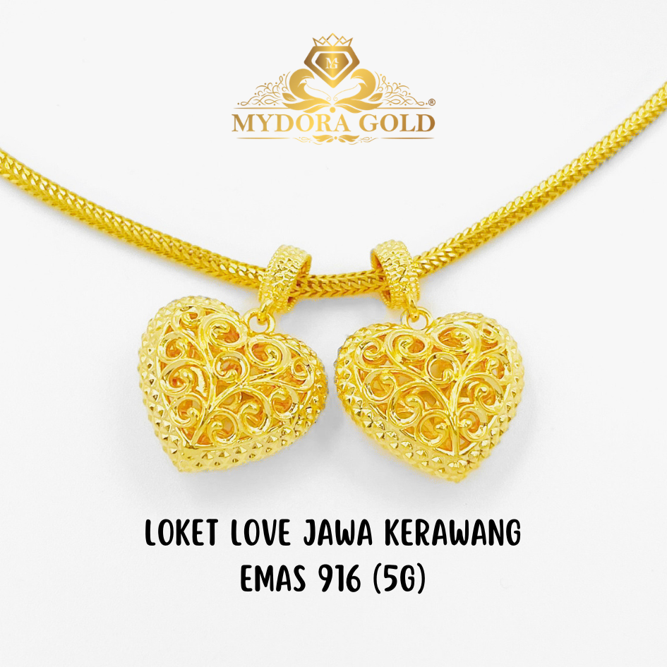 MYDORA Loket Love Jawa Kerawang (5G) l EMAS 916/22K