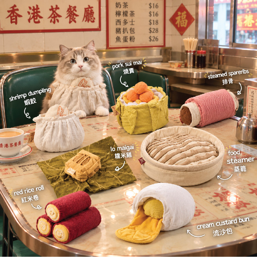 港式經典茶餐廳玩具