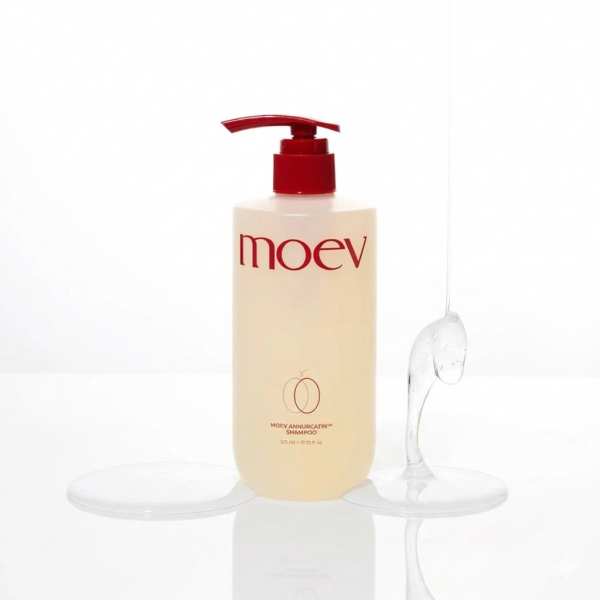 moev 天然專利蘋果多酚無矽防脫洗髮露 525ml(訂貨4-7天)