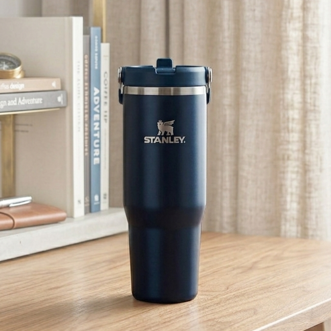 《日本🇯🇵STARBUCKS RESERVE® ROASTERY》STANLEY Iceflow Flip 吸管不銹鋼保溫瓶 887ml    