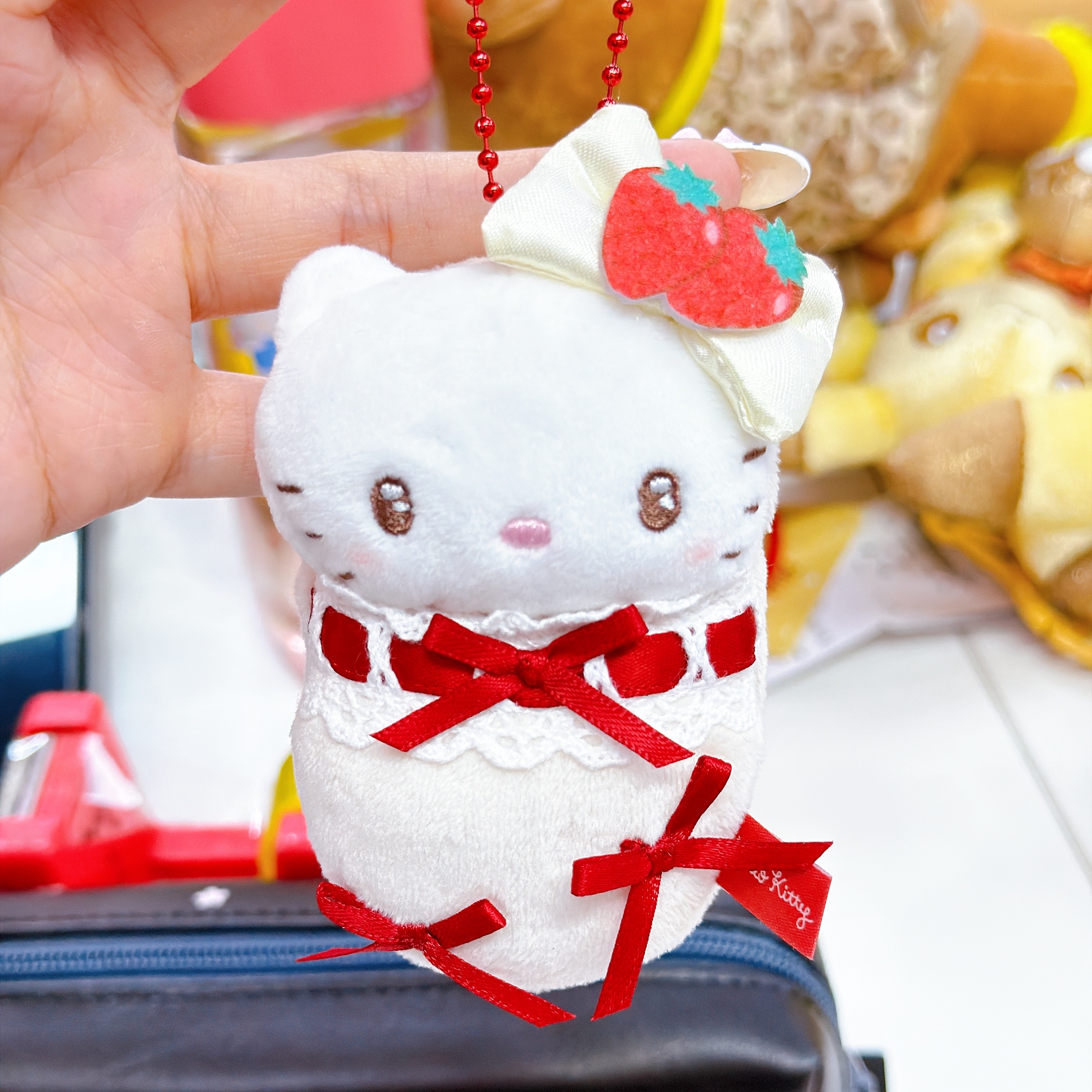 日本直送Sanrio 新款蛋糕系列公仔掛飾