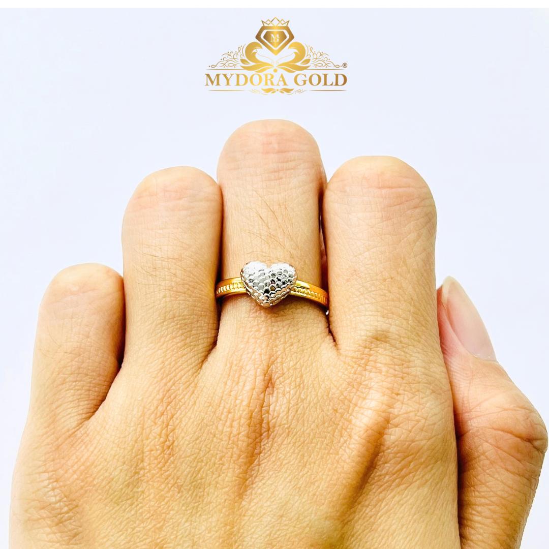 MYDORA Cincin Sisik Mini Love (5G) l EMAS 916/22K