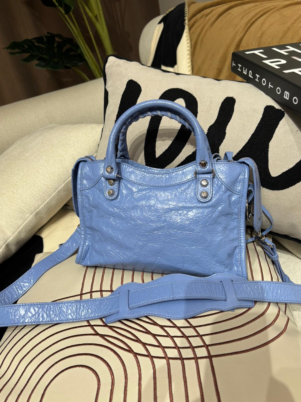 BALENCIAGA Mini City 2 way bag 300295 98%new ✅tap,booklet ✅dust bag 
