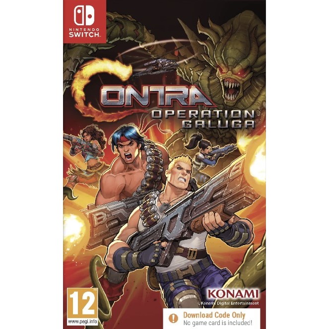 (🔥NEW RELEASE🔥) Contra Operation Galuga (Nintendo Switch) Digital Download