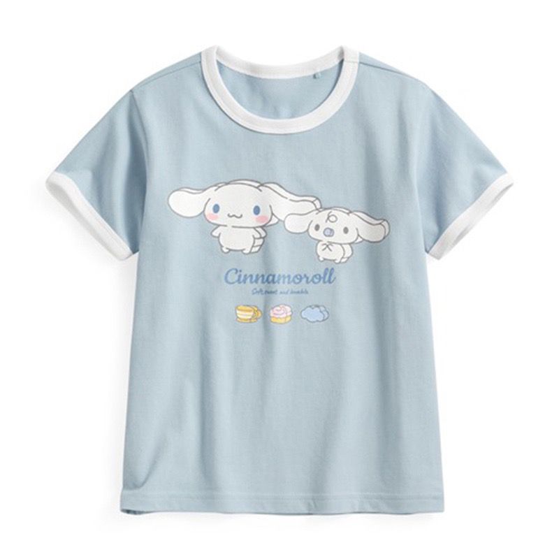 $55件。2件起$45件。日系卡通圓領半袖衫