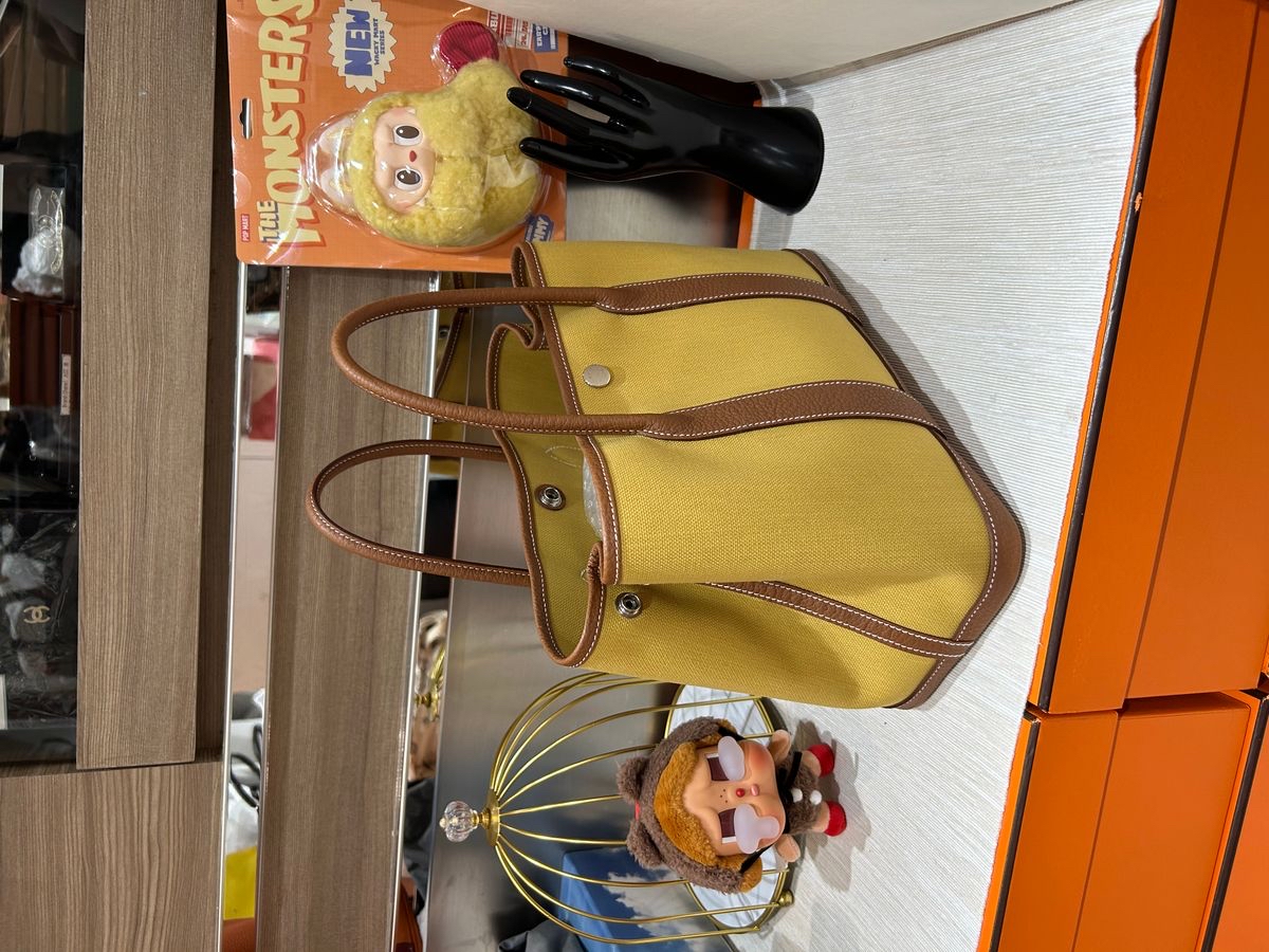 Hermes garden party 30,Ginger/GOLD,STAMP Z 100%Authentic,Brand New✅dust bag✅box 