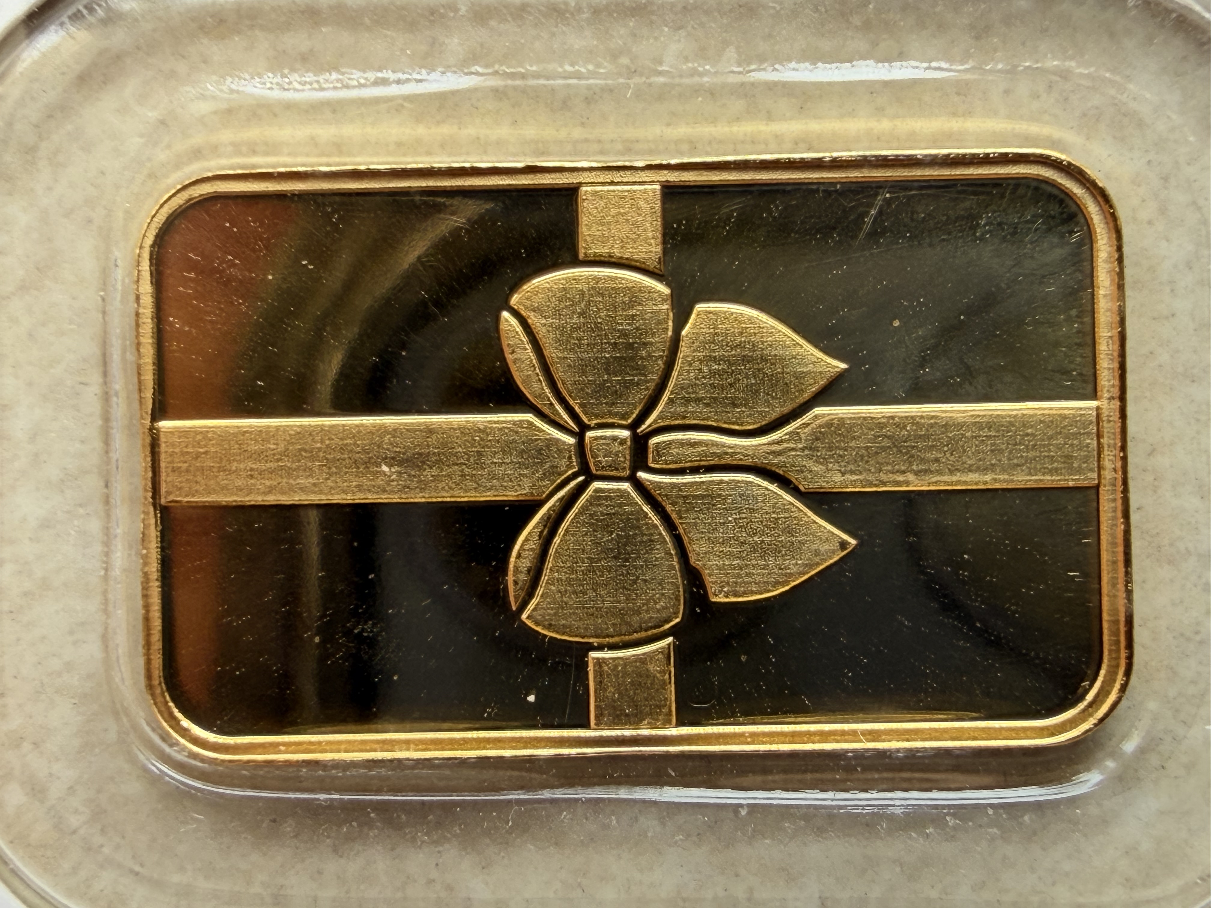 (SN2526) ARGOR Heraeus Gift 2g 🇨🇭Swiss Fine Gold Bar 999.9 礼物金条
