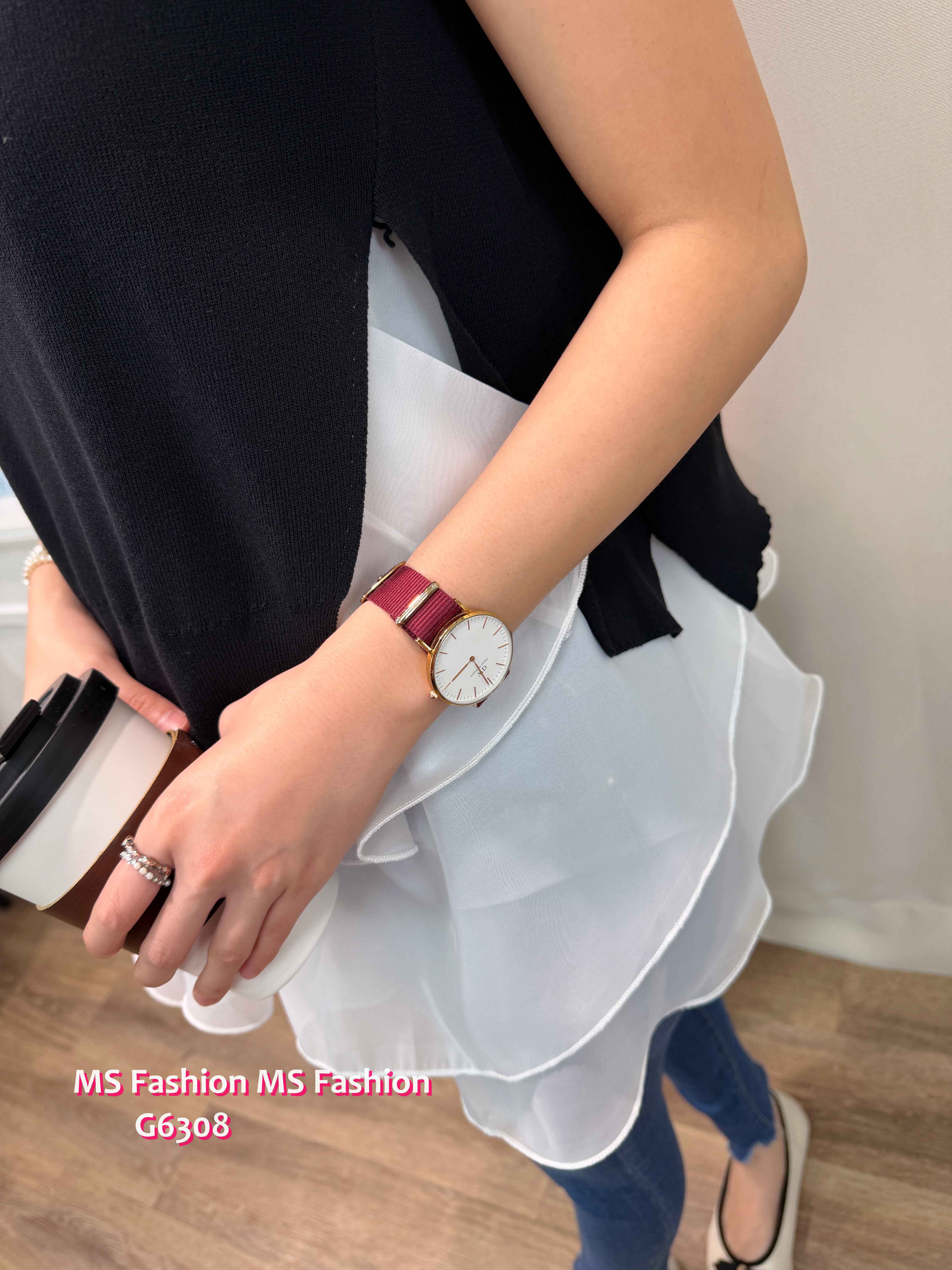 G6308 Ruffle背心top set