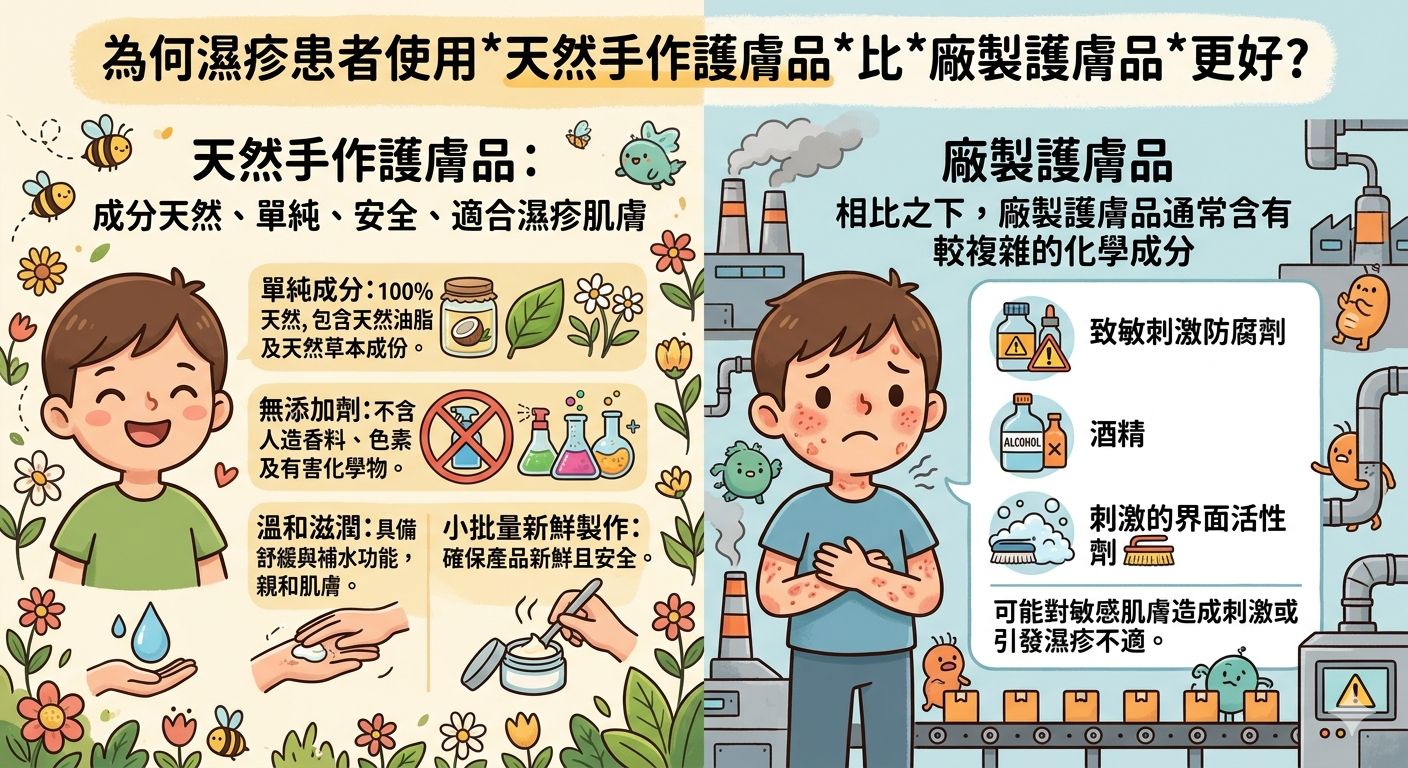 濕疹-為何要使用天然用品？
