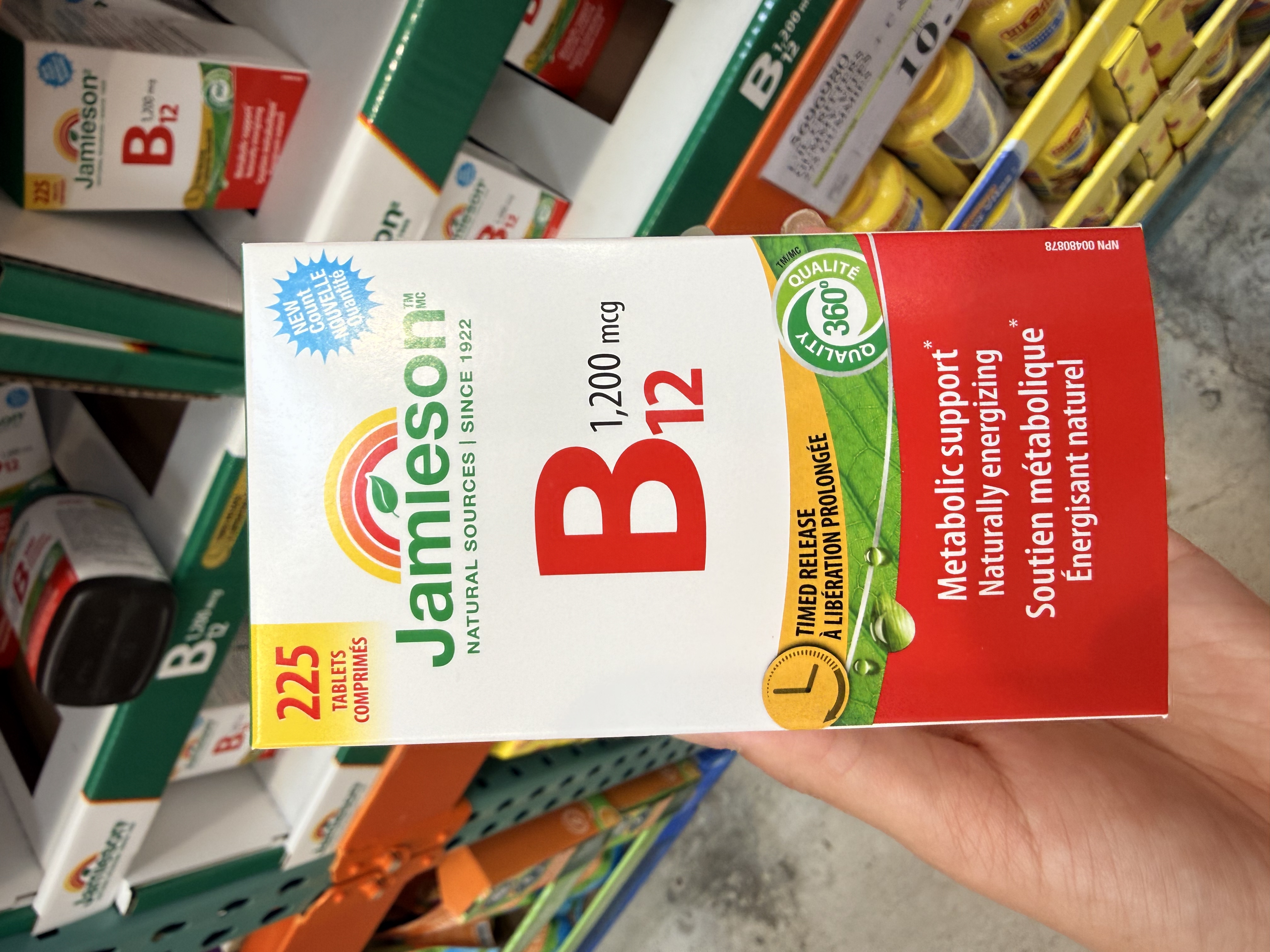 Vitamin B12 1,200 Mcg Timed Release 維他命B12長效配方 225粒