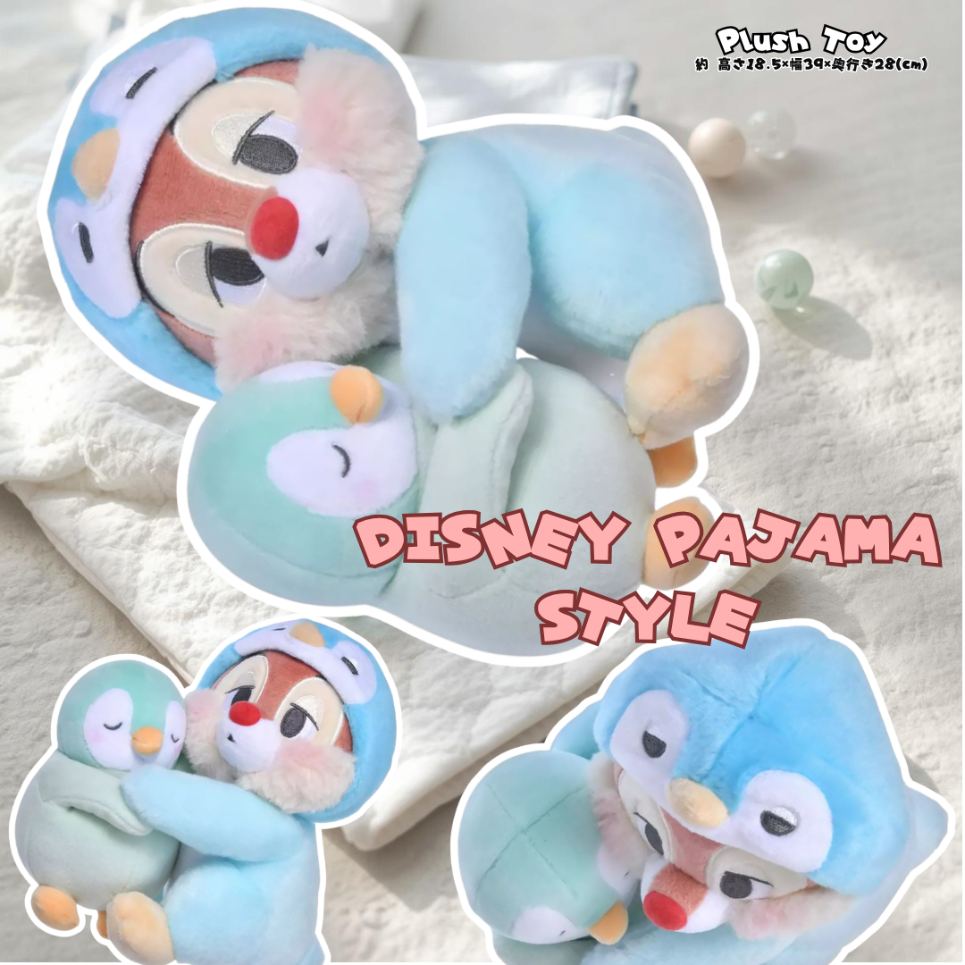 [訂購] [JDS] PAJAMA STYLE ｜ DONALD ｜ CHIP | DALE | STITCH | MINNIE ｜ 毛公仔 {TF2605002}