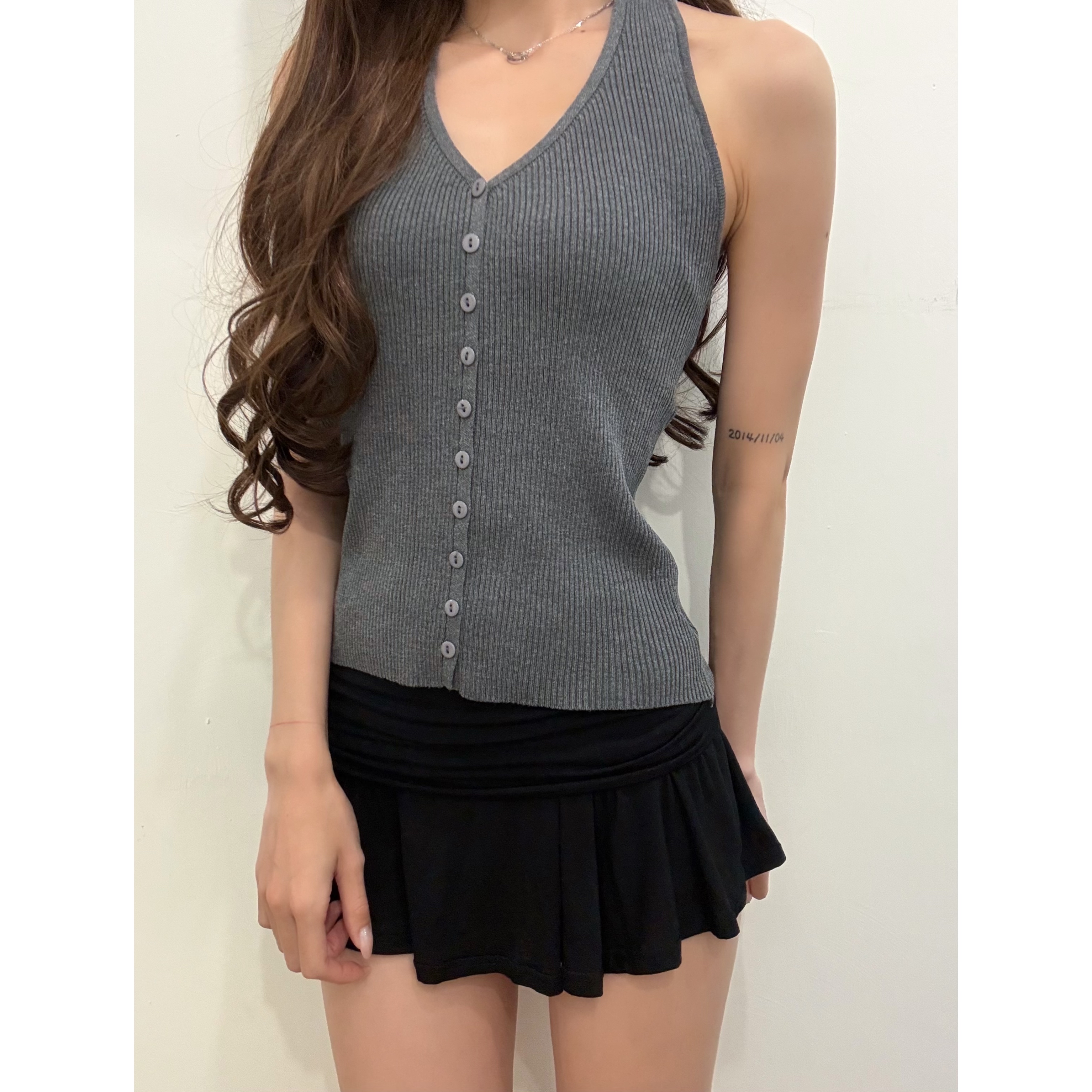 優惠價7月8截🩶2607C《RUCHED ACUT SKPT》