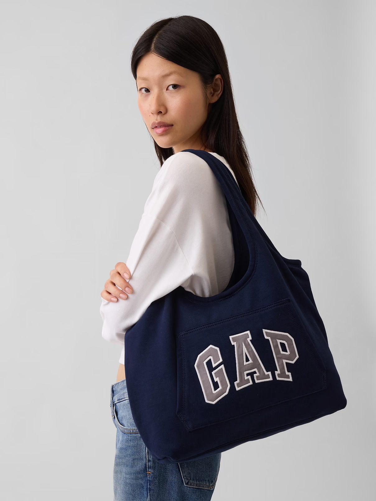GAP Hoodie Tote 衛衣造型手袋｜多色可選