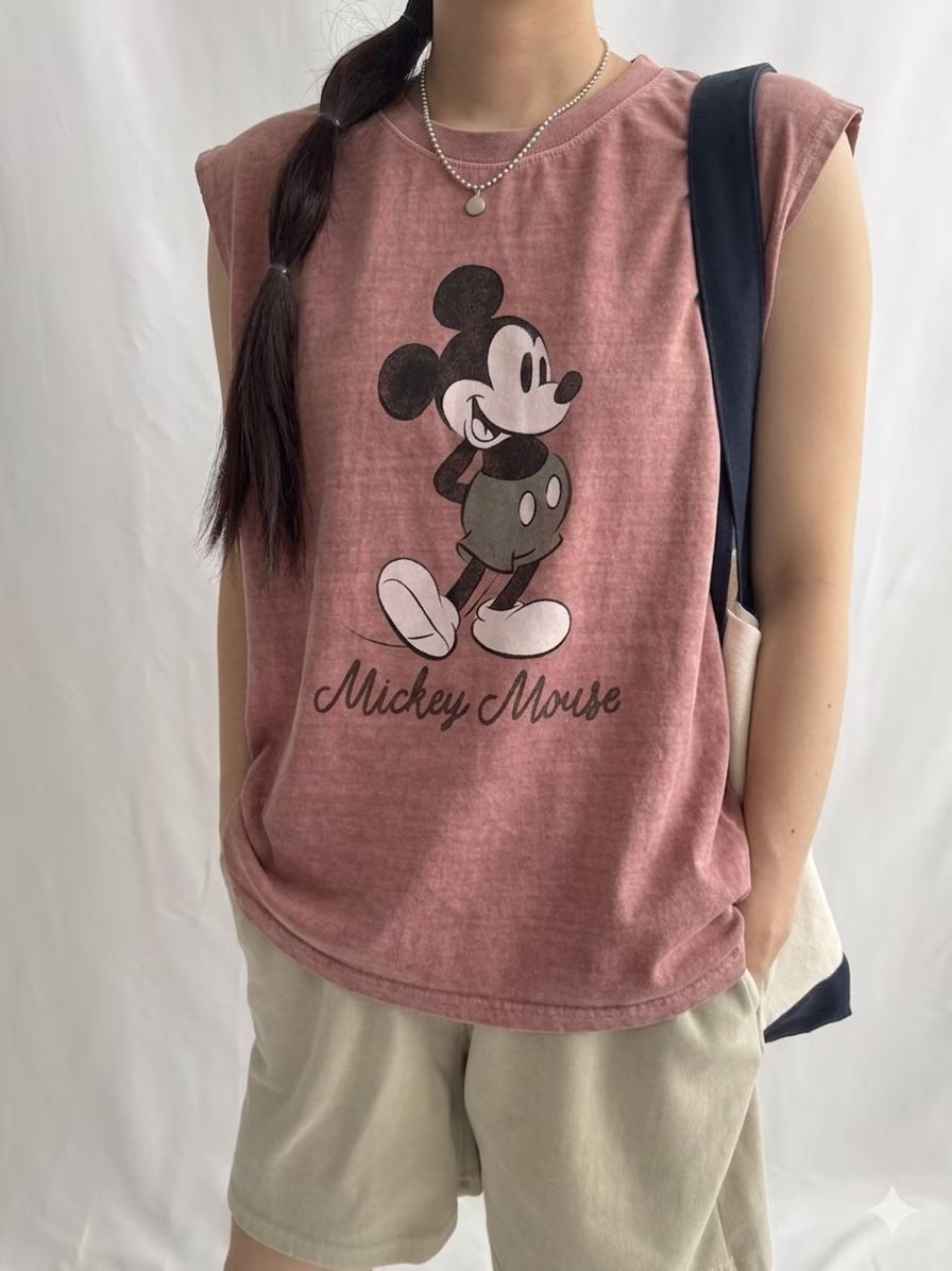 221424 “Mickey “ 洗水背心