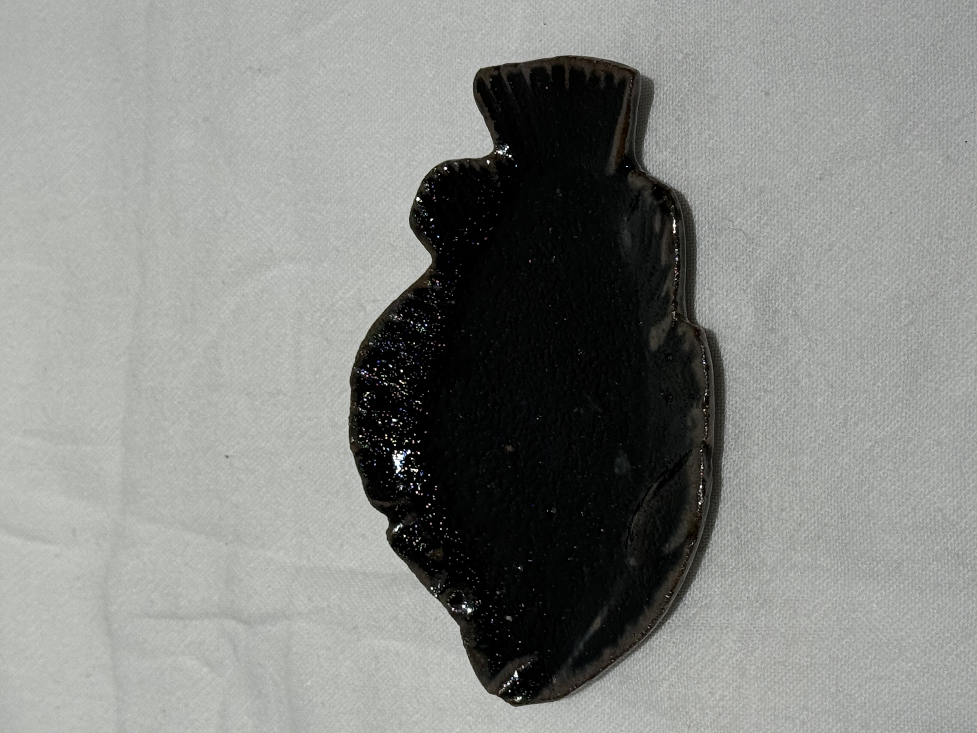 響庭孝昌 魚形 小碟