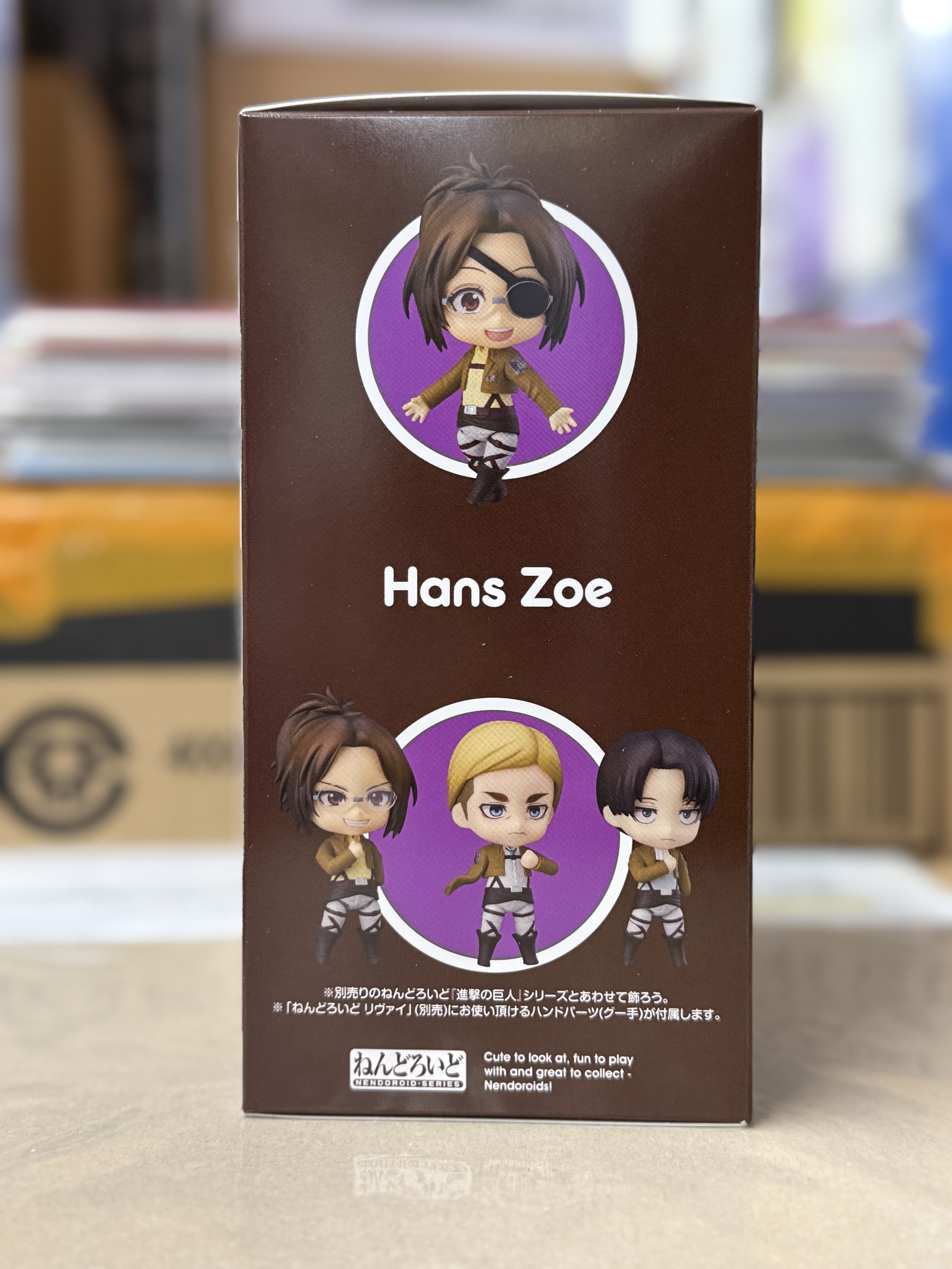 Good smile 黏土人 1123 漢吉·佐耶 進擊的巨人 可動figure