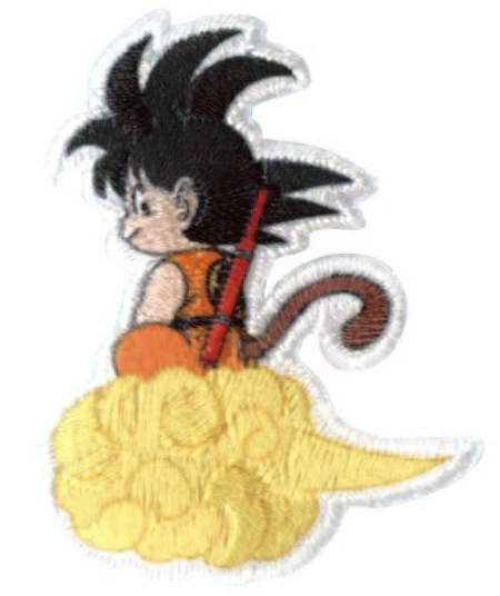 龍珠 刺繡燙貼 悟空 筋斗雲