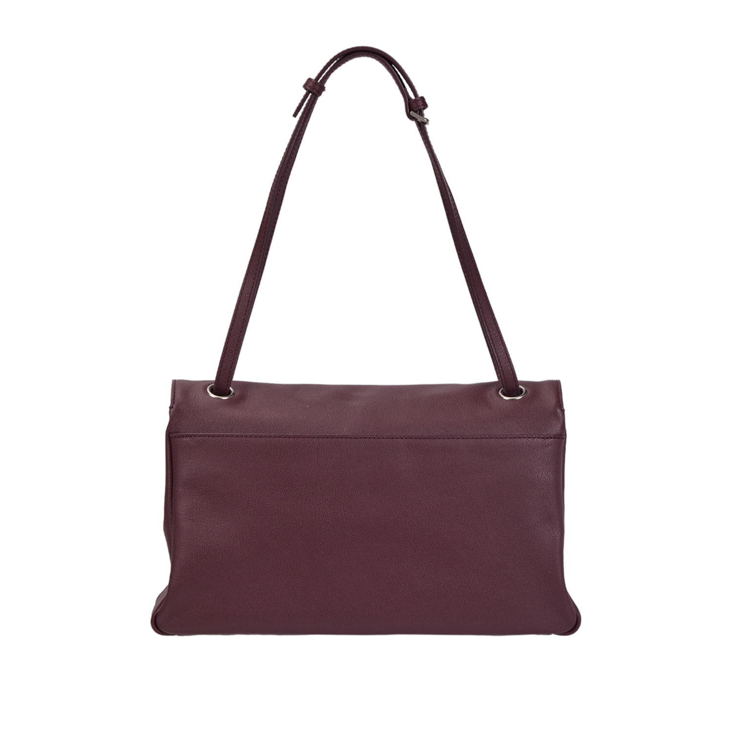VUNQUE Toque Soft Baguette Shoulder Large 多功能軟皮法棍肩背包［Plum Burgundy］