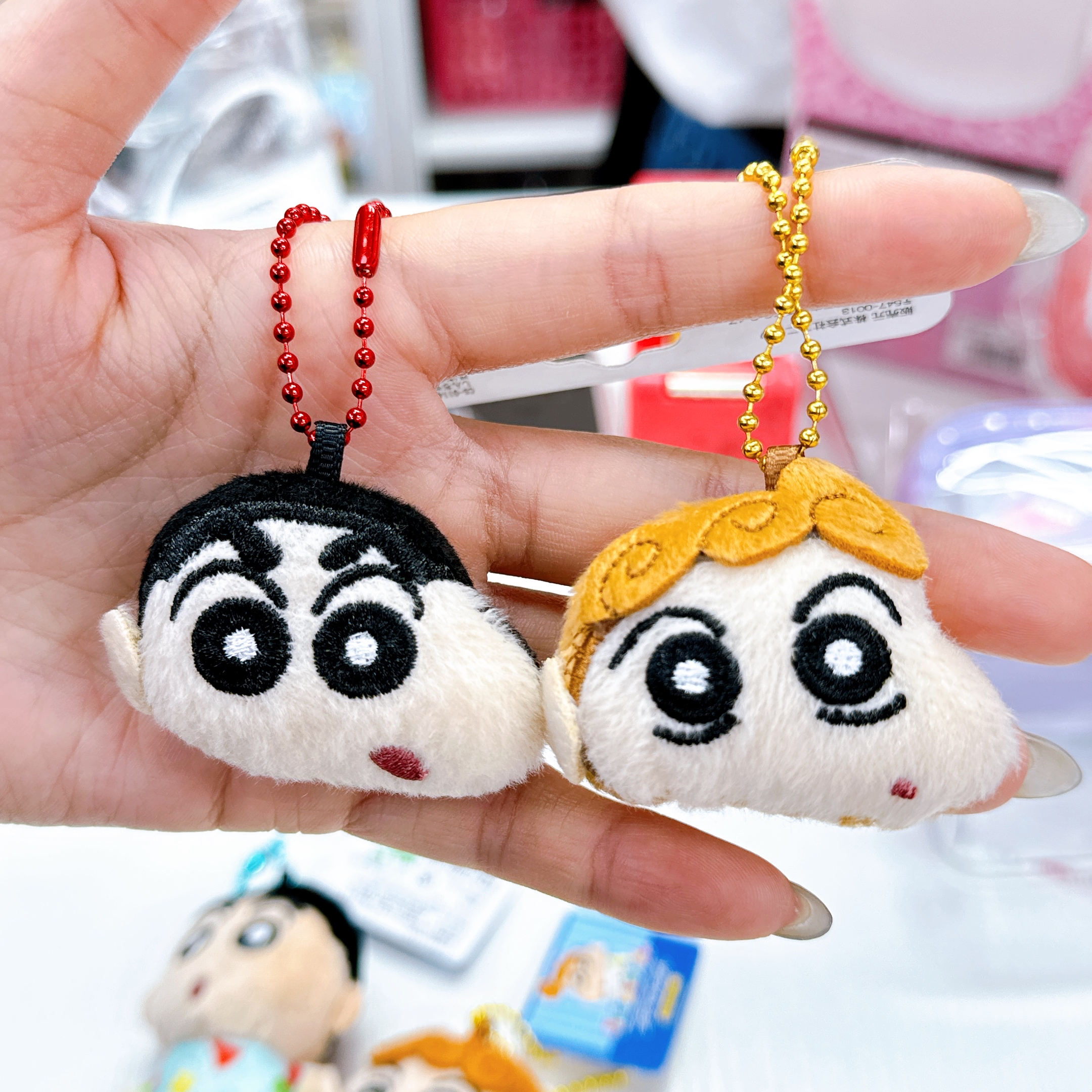 日本直送蠟筆小新 公仔鎖匙扣掛飾 