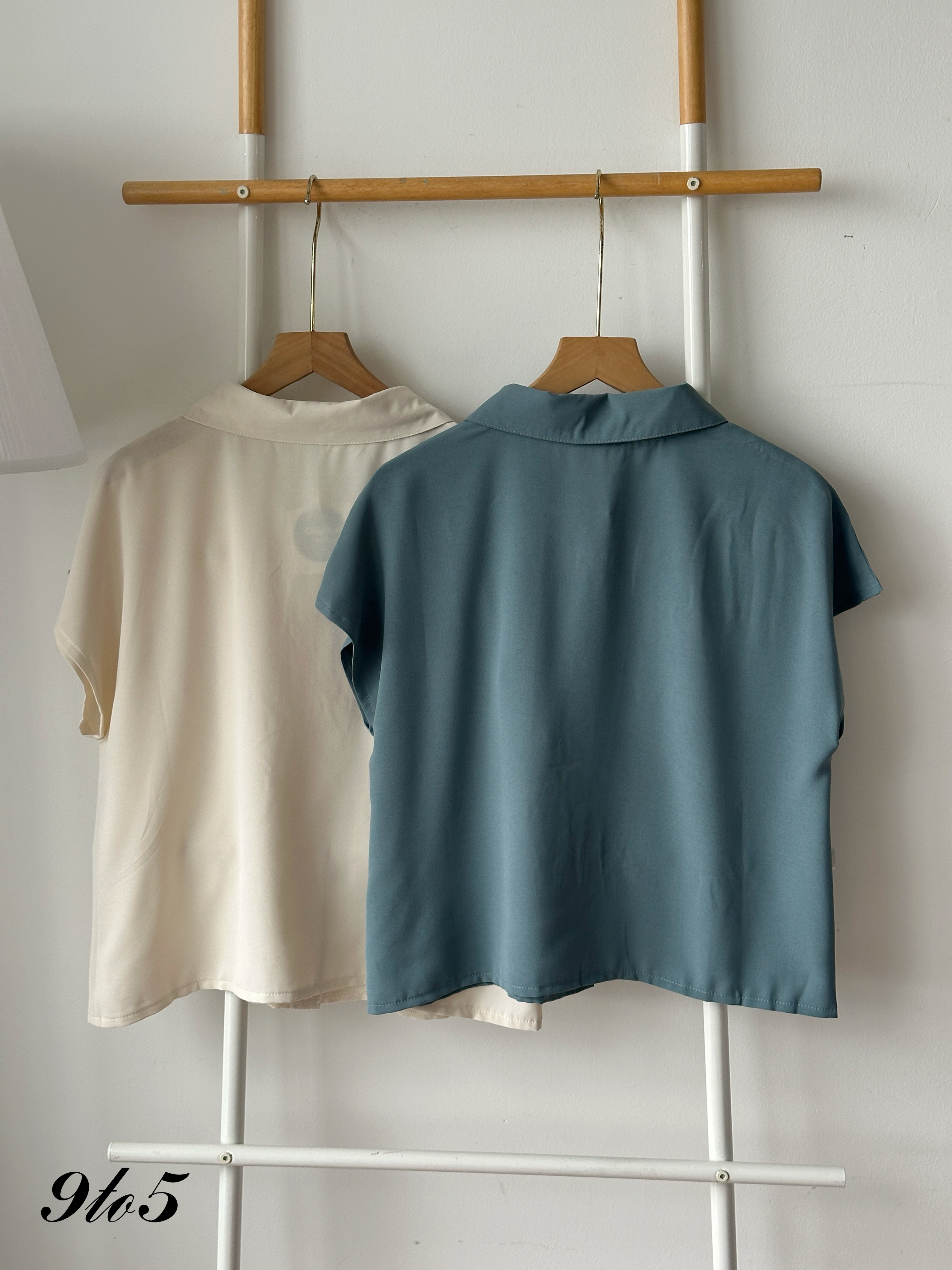 T4308 Cape Sleeve Shirt - 3 Colors 