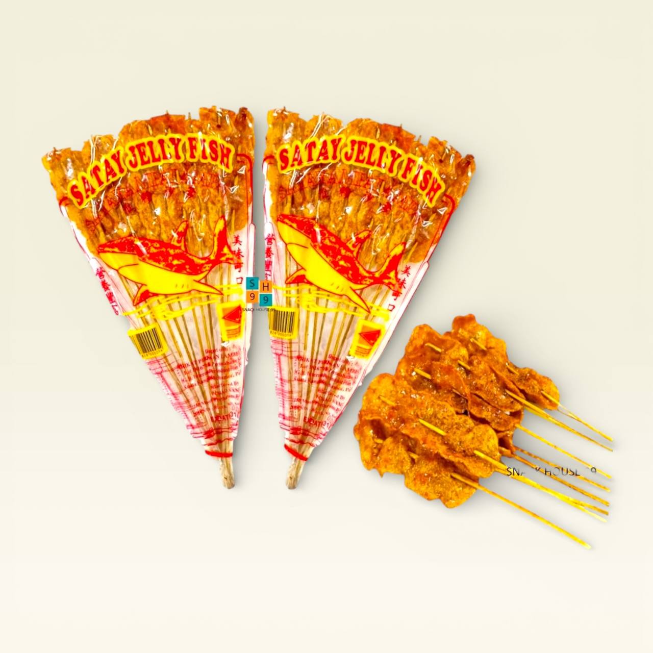 10pkt Satay Batang Ikan Jelly Fish Bundle