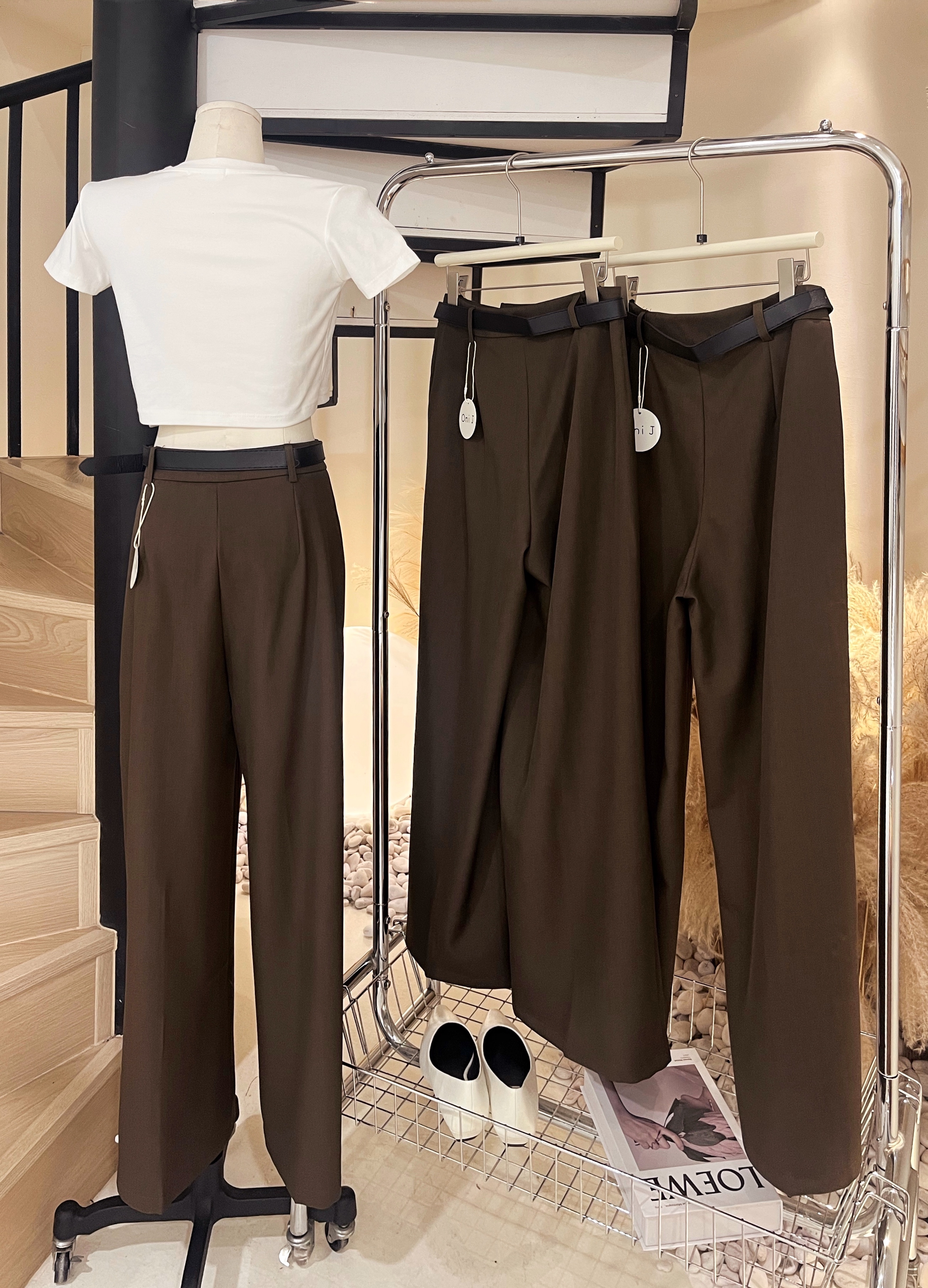 25229西装长裤+腰带